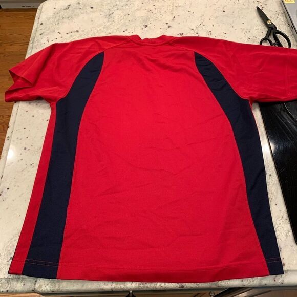 Nike Red Athletic Running Shirt sz L - Picture 4 of 4